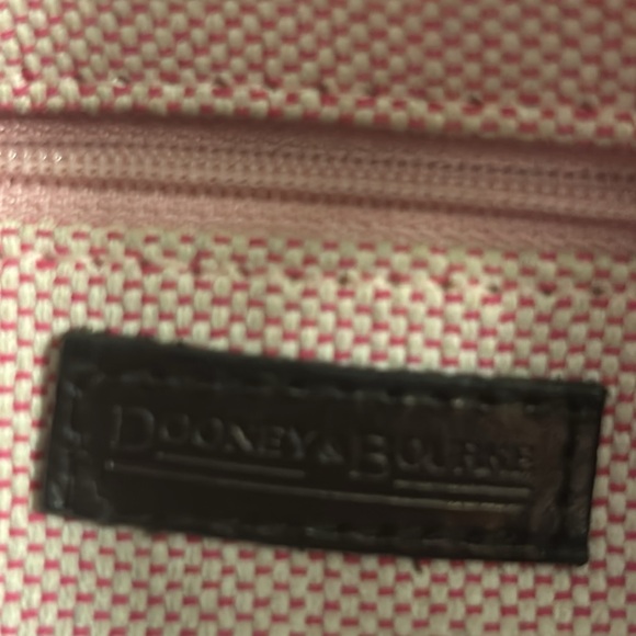 Dooney & Bourke Drawstring bag with tassels and duck tag. - Picture 12 of 12